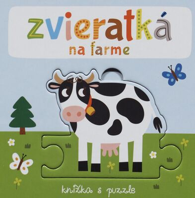 Zvieratká na farme : knižka s puzzle /