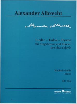 Lieder - Dalok - Piesne : für Singstimme und Klavier = pre hlas a klavír /