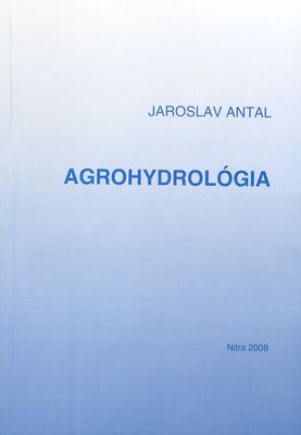 Agrohydrológia /