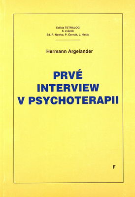Prvé interview v psychoterapii /