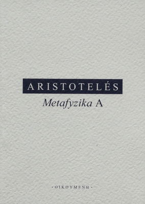 Metafyzika A /