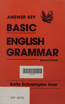 Basic English grammar : answer key /