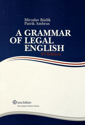 A grammar of legal English /