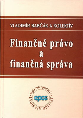 Finančné právo a finančná správa /
