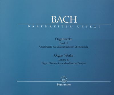 Orgelwerke Band 10, Orgelchoräle aus unterschiedlicher Überlieferung /