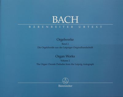 Orgelwerke Band 2, Orgelchoräle aus der Leipziger Originalhandschrift /