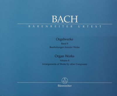 Orgelwerke Band 8, Bearbeitungen fremder Werke /