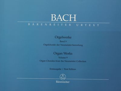 Orgelwerke Band 9, Orgelchoräle der Neumeister-Sammlung /