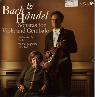 Sonats for viola and cembalo