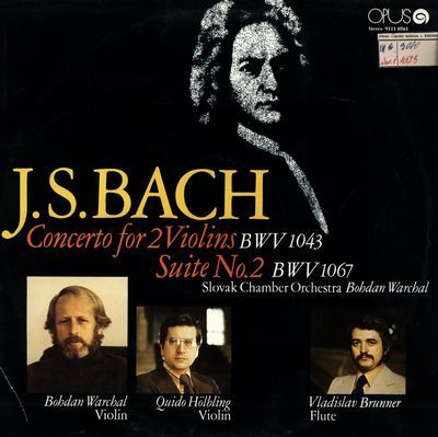 Concerto for 2 violins BWV 1043 ; Suite No. 2 BWV 1067