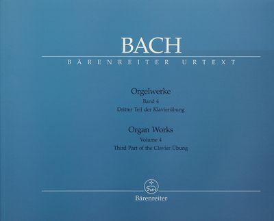 Orgelwerke Band 4, Dritter Teil der Klavierübung /