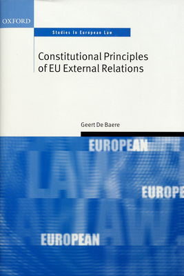Constitutional principles of EU external relations /