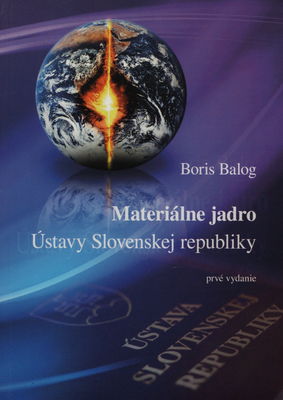 Materiálne jadro Ústavy Slovenskej republiky /