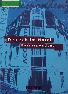 Deutsch im Hotel : Korrespondenz /