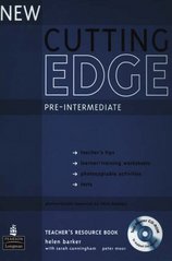 New cutting edge pre-intermediate. Teacher´s resource book /