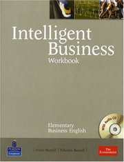 Intelligent business : elementary business English. Workbook /