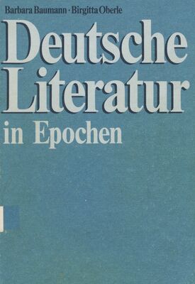 Deutsche Literatur in Epochen /