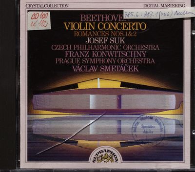 Violin Concerto ; Romances Nos. 1 & 2 /