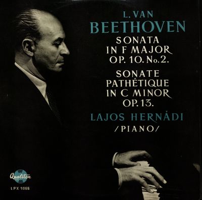 Sonata in F-major, op. 10. no. 2 ; Sonata in C-minor (Pathétique), op. 13