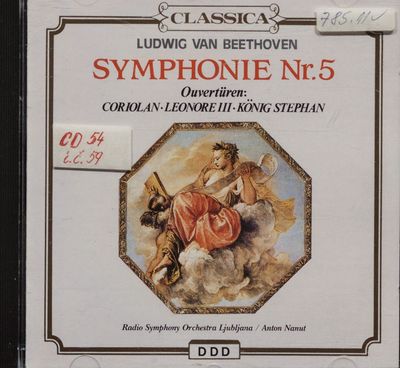 Symphonie Nr. 5 c moll op. 67 ; Ouvertüre /