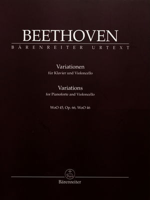 Variationen für Klavier ind Violoncello WoO 45, Op. 66, WoO 46 /