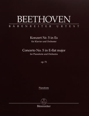 Konzert Nr. 5 in Es für Klavier und Orchester, op. 73 / Urtext /