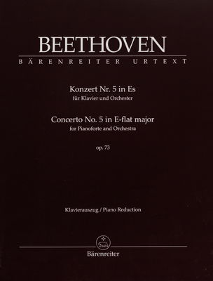 Konzert Nr. 5 in Es für Klavier und Orchester, op.73 Urtext /