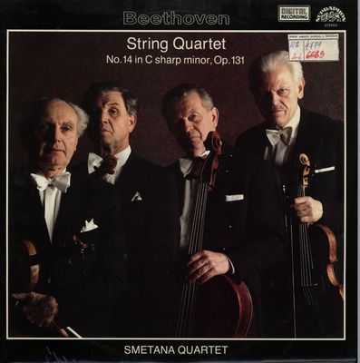 Smyčcový kvartet cis moll, op. 131. č. 14 : String quartet C sharp minor, op. 131, no. 14 /