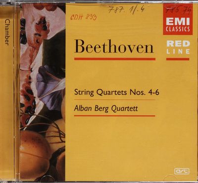 String Quartets Nos. 4-6. : 2. CD.