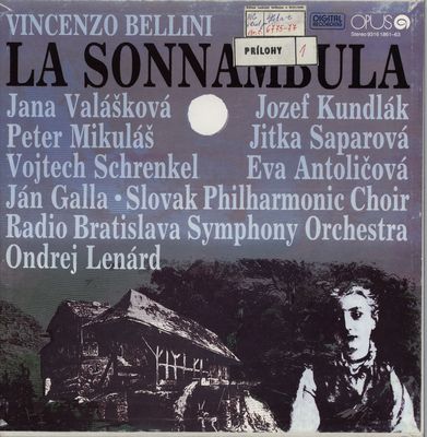La sonnambula : opera v dvoch dejstvách 1