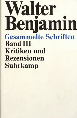 Gesammelte Schriften. Bd. 3, Kritiken und Rezensionen /