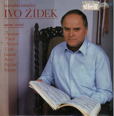 Ivo Žídek, národní umělec : operní recital