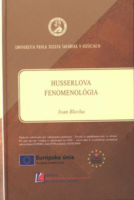 Husserlova fenomenológia /