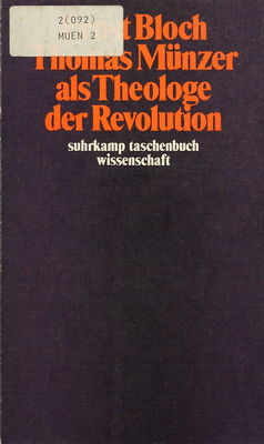 Thomas Münzer als Theologe der Revolution /
