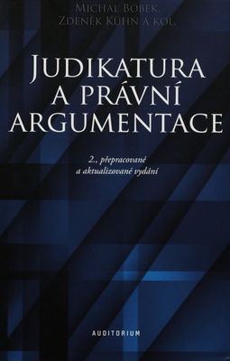 Judikatura a právní argumentace /