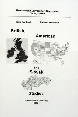 British, American and Slovak studies /