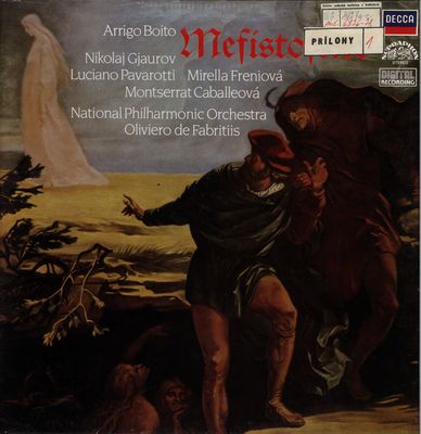 Mefistofeles : 2 opera o 4 dějstvích s prologem a epilogem. Libreto skladateľ podle Fausta J. W. Goethe /