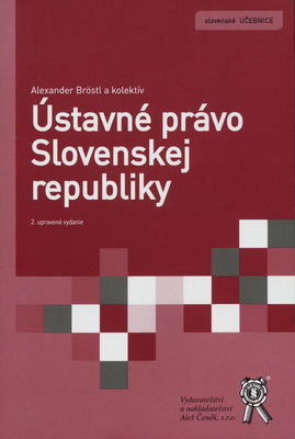 Ústavné právo Slovenskej republiky /