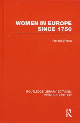 Women in Europe since 1750 /
