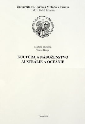 Kultúra a náboženstvo Austrálie a Oceánie /