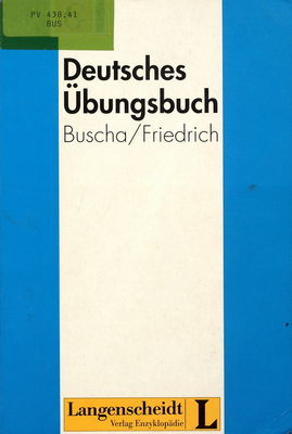 Deutsches Übungsbuch : Übungen zum Wortschatz der deutschen Sprache /