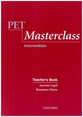PET masterclass intermediate : teacher´s book /