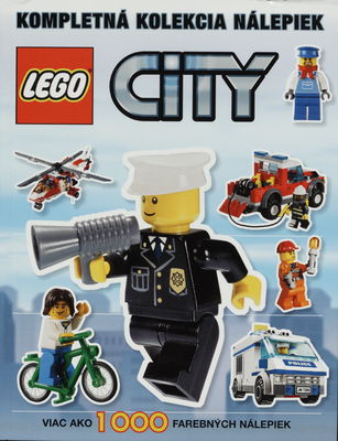 Lego City : kompletná kolekcia nálepiek : [viac ako 1000 farebných nálepiek ] /