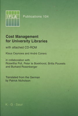 Cost management for university libraries /