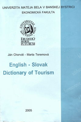 English-Slovak dictionary of tourism /