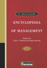 The concise Blackwell encyclopedia of management /