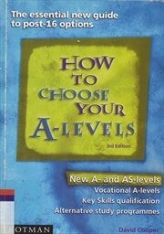How to choose your A-levels /