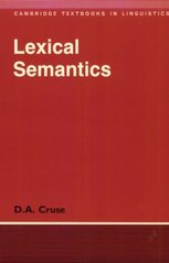 Lexical semantics /