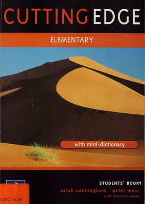 Cutting edge elementary : students´ book : [with mini-dictionary] /
