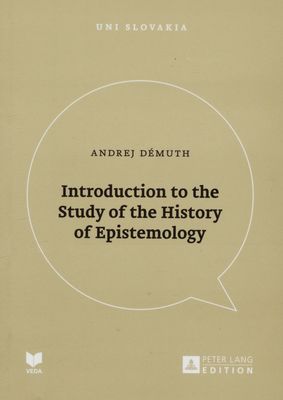 Introduction to the study of the history of epistemology /